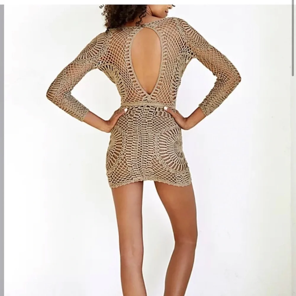 Free people knit crochet amara dress - Picture 2 of 3